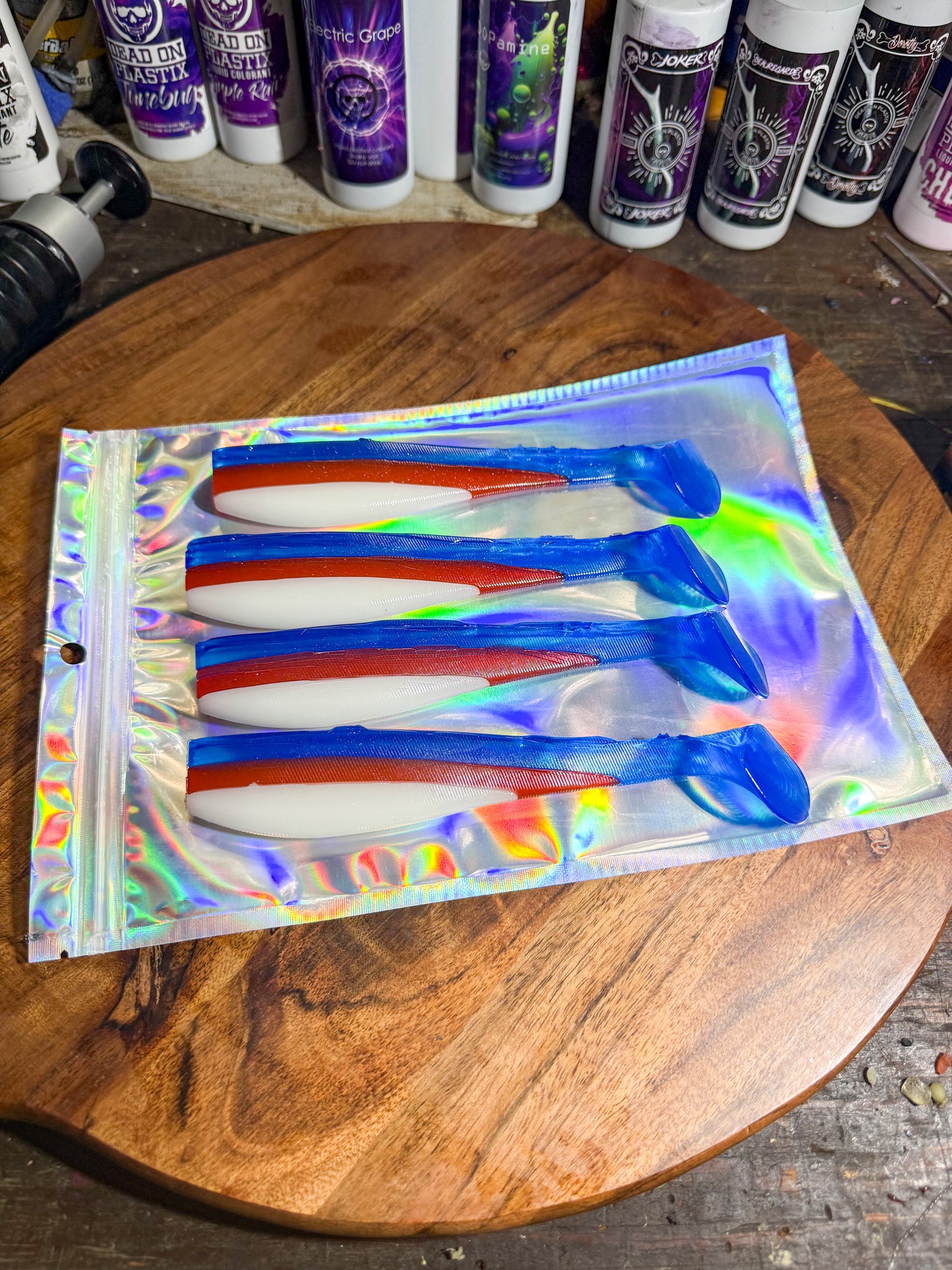 *LIMITED DROP* USA 6.5” Swimbait 4pk
